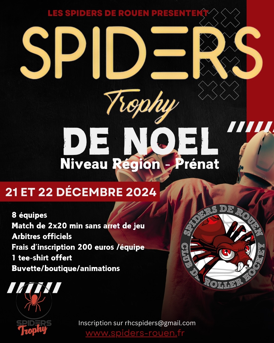 Spiders Trophy de Noël